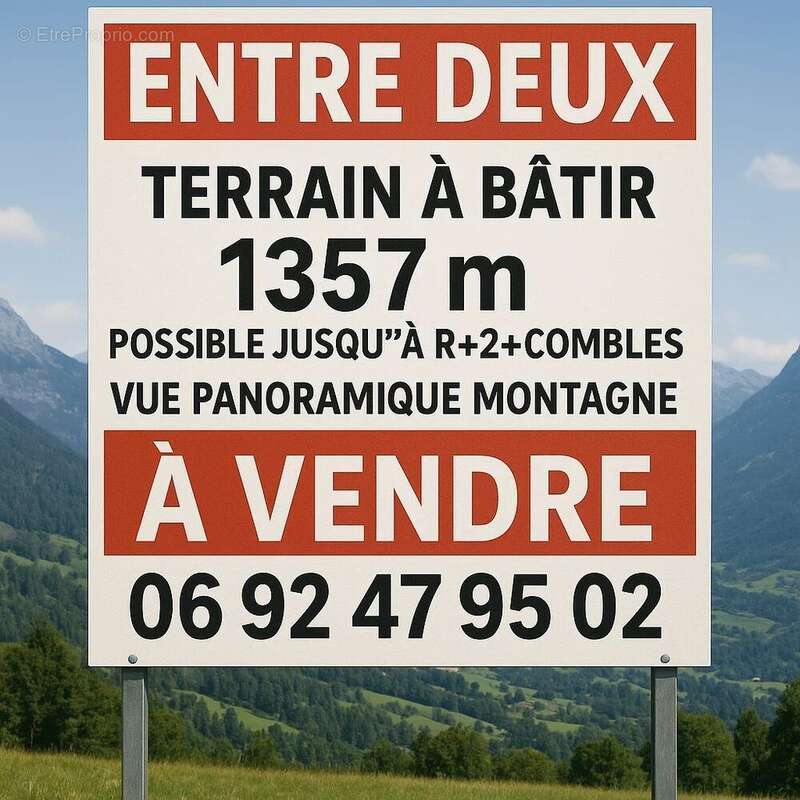 Terrain à ENTRE-DEUX