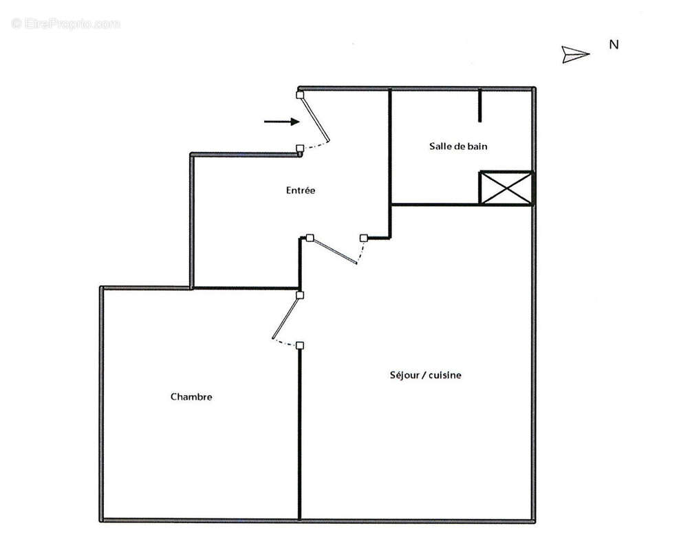 ** Proche Village et Port ** APPARTEMENT 2 Pièces 32,43m² ** Dernier étage ** Prestations Actuelles ** (83430) SAINT MANDRIER SU - photo 6