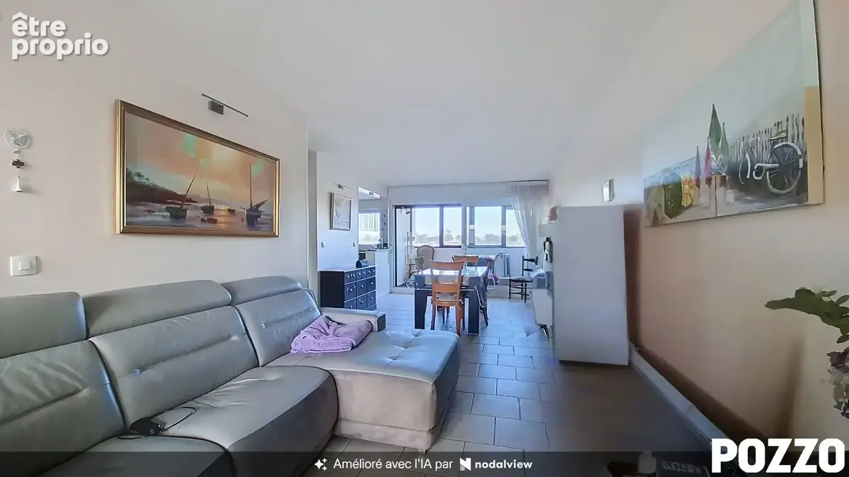 A Vendre  Appartement de 4pp 74m² Carrez 85 m² habt  à Courseulles Sur Mer  (14470) - photo 9