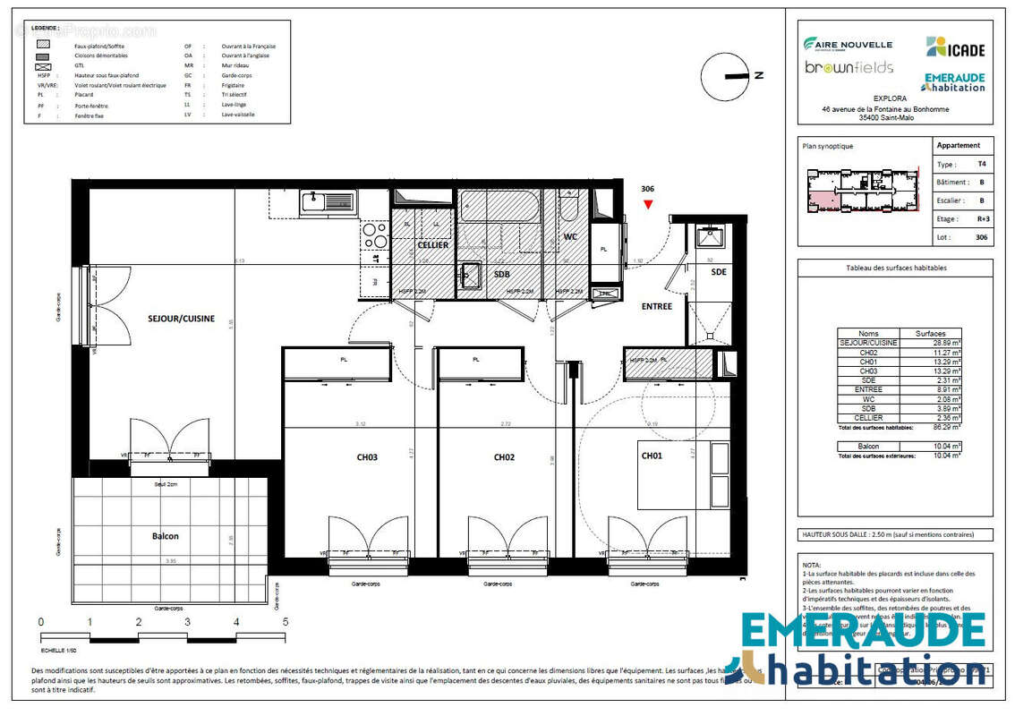 Appartement à SAINT-MALO