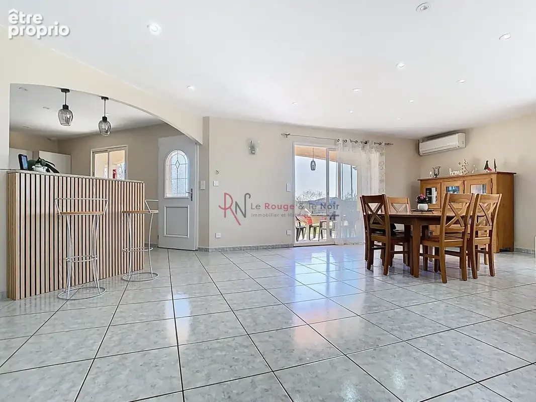 Boulieu-les-Annonay, maison individuelle de plain-pied, autoconsommation, sur une parcelle de 2080m2 plate. - photo 6