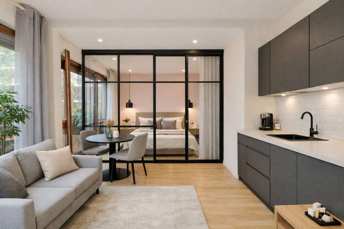 Proposition home staging 1  - Appartement à LA CELLE-SAINT-CLOUD