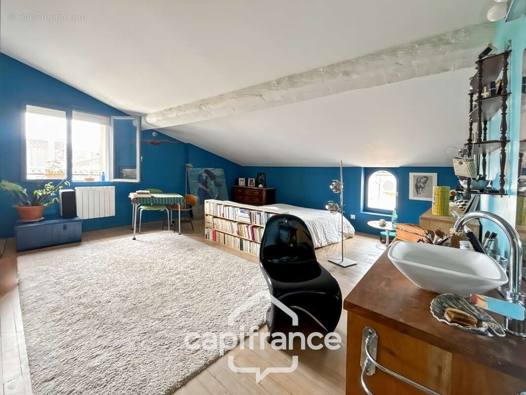 Bordeaux / Quartier St Michel - Apt spacieux et au calme / Duplex - Jardin partagé - local velo - photo 12