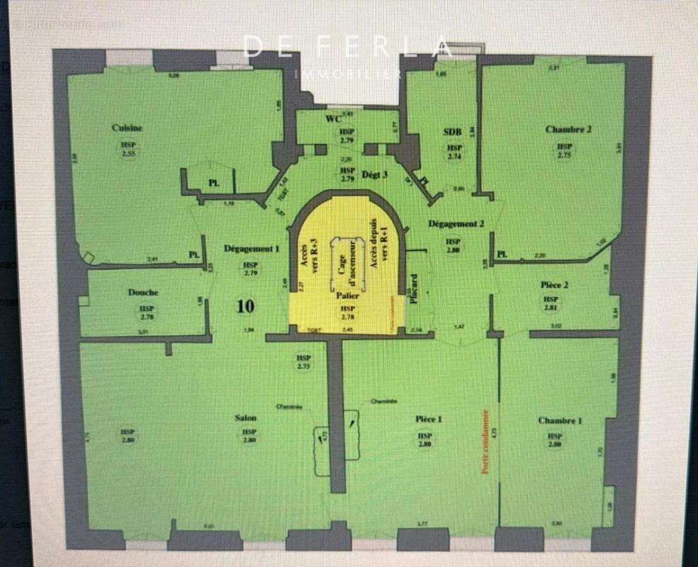 Appartement à PARIS-17E