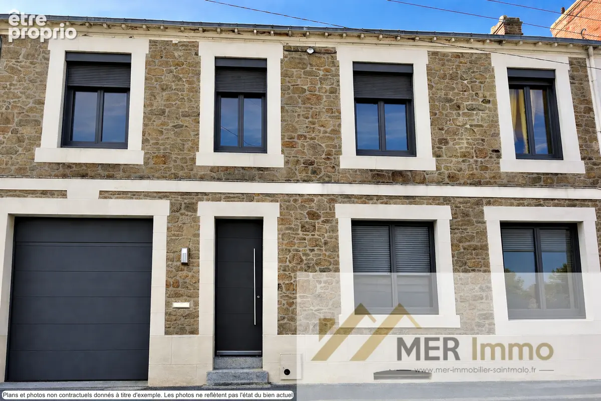 SAINT-MALO ROCABEY. EXCLUSIVITE MER IMMOBILIER. Bel ensemble immobilier idéalement placé dans une rue calme à proximité immédiat - photo 3
