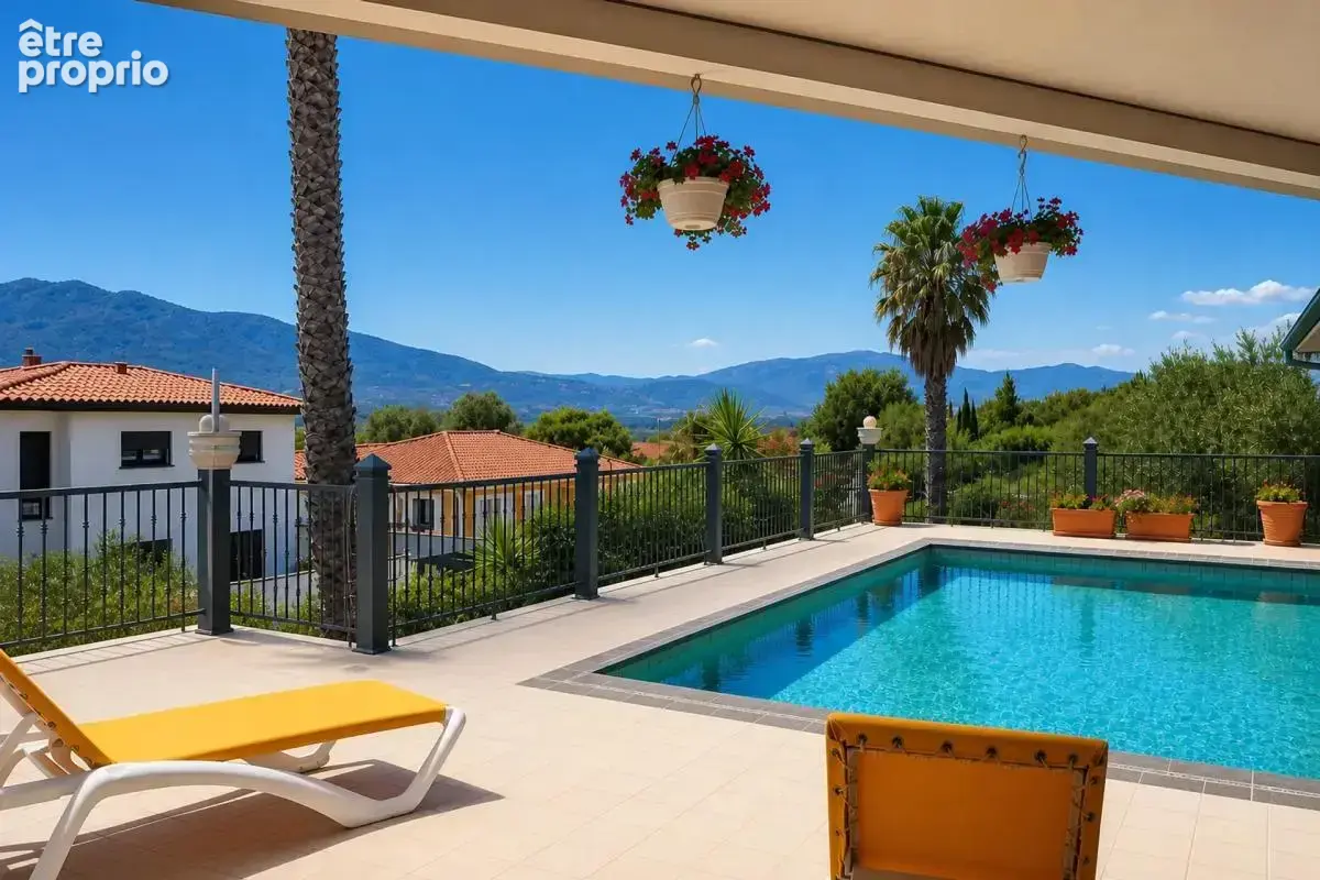 Villa 4 faces – plain-pied – 170 m² – piscine - photo 16