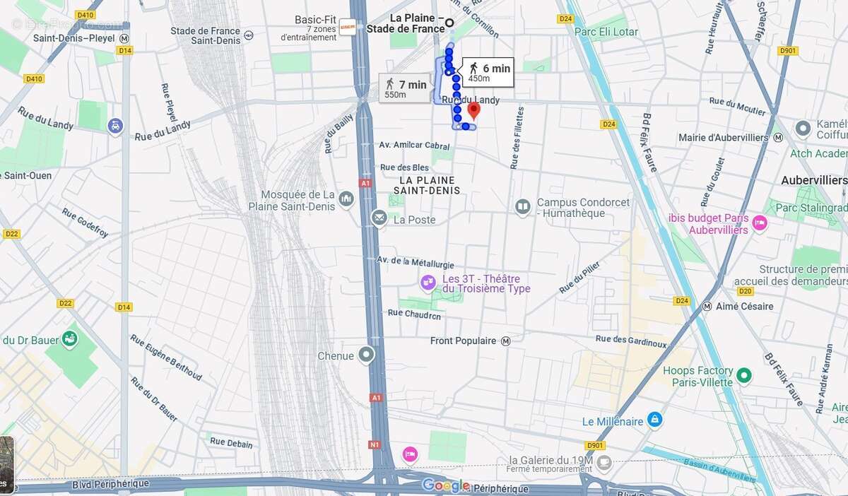 Appartement à PARIS-18E