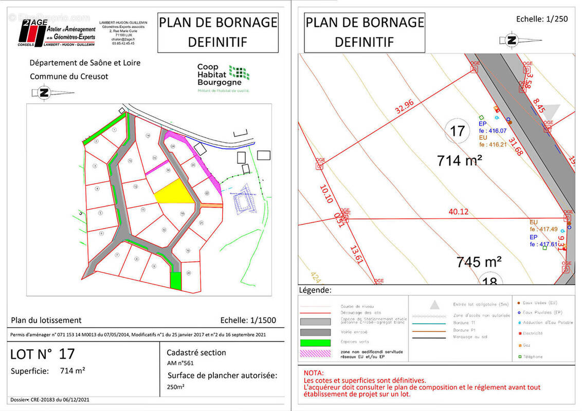 Terrain à LE CREUSOT