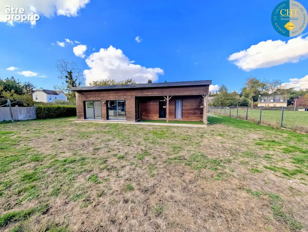 Maison de plain-pied en ossature bois (2017)   4 chambres à guer - bellevue (56380) avec cht immobilier - photo 32