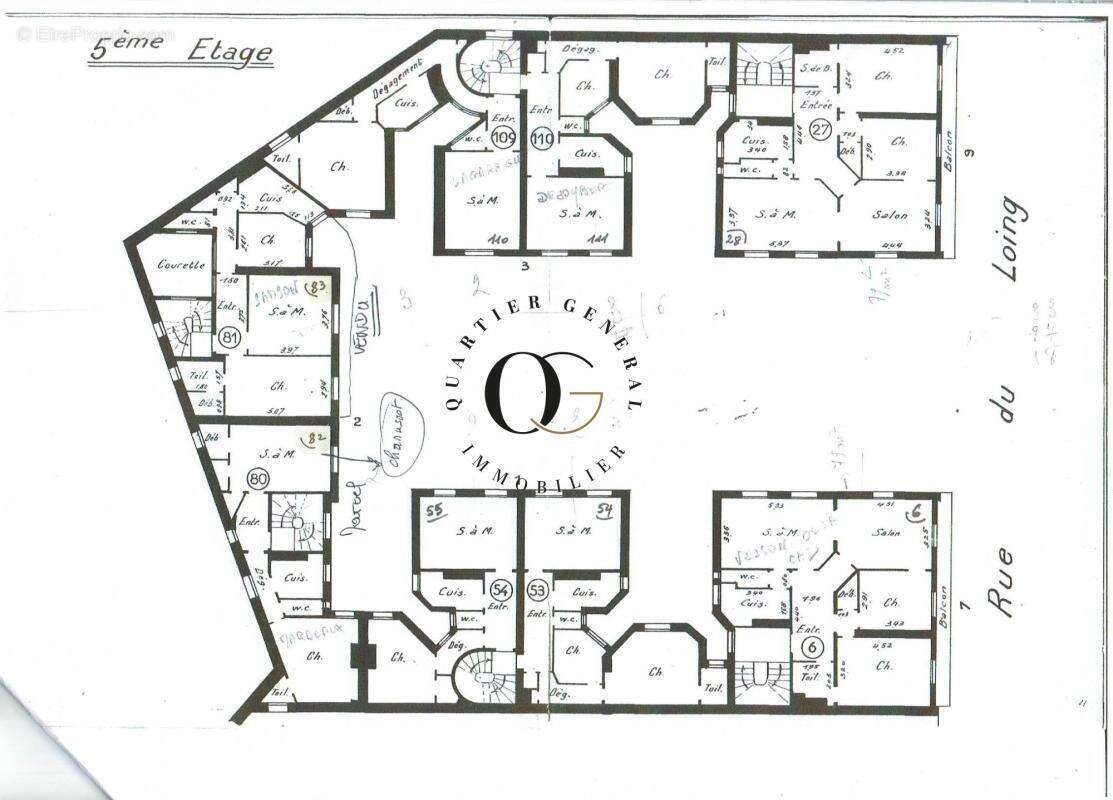 Appartement à PARIS-14E