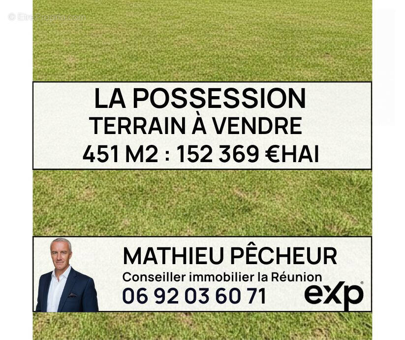 Terrain à LA POSSESSION