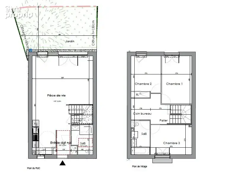 Maison 3 chambres  bourg d'Escoublac à pieds.M002 - photo 2