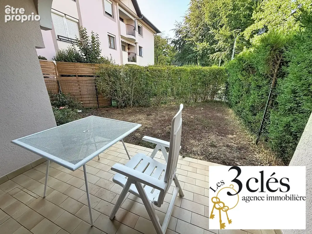 T2 de 44,40 m2 avec terrasse, jardin et garage - photo 13