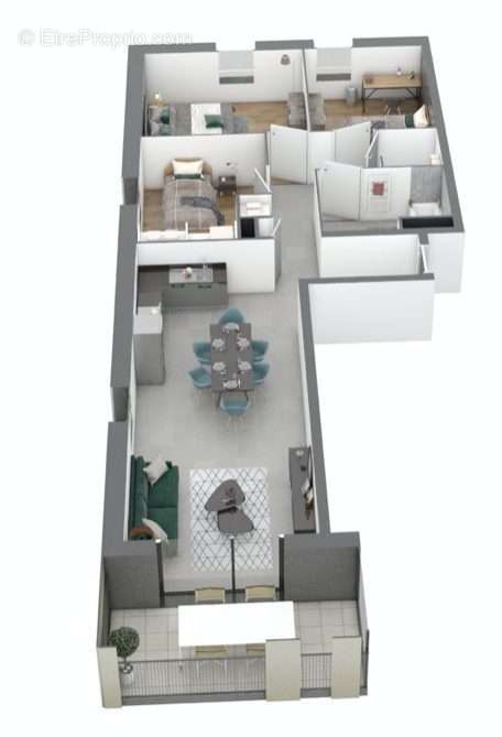 Appartement à SCHILTIGHEIM