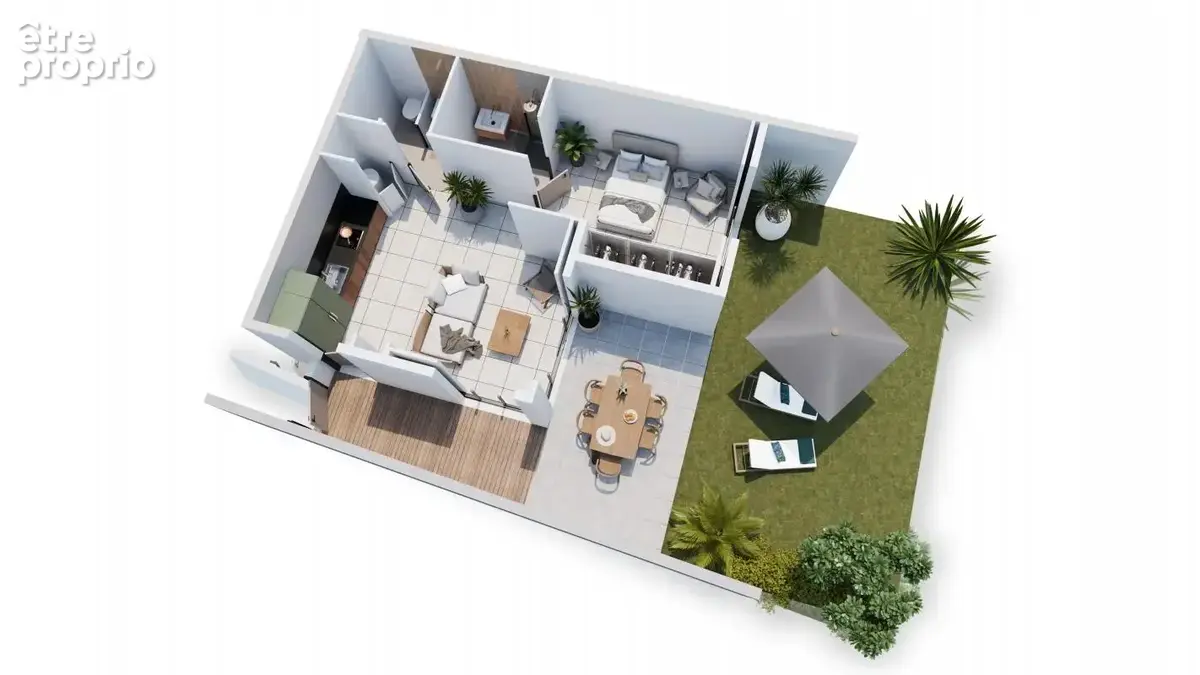 T2 neuf  vue ocean  saint-gilles-les-bains - photo 8