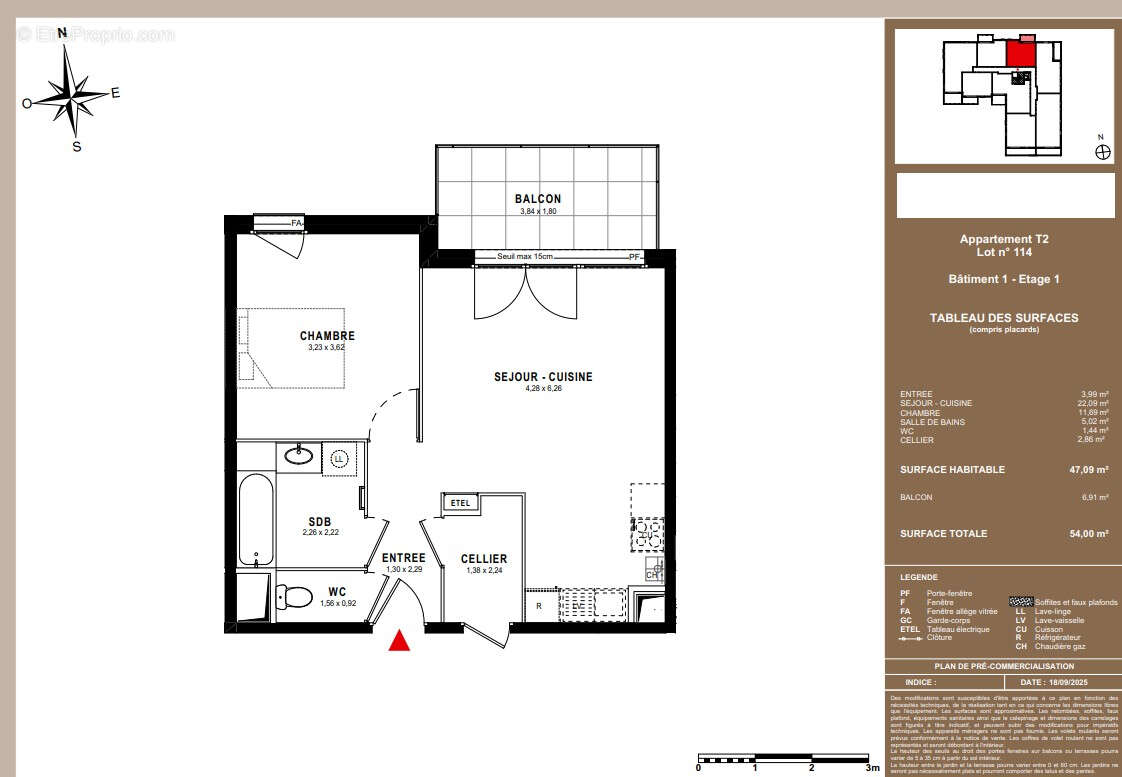 Appartement à AMBILLY