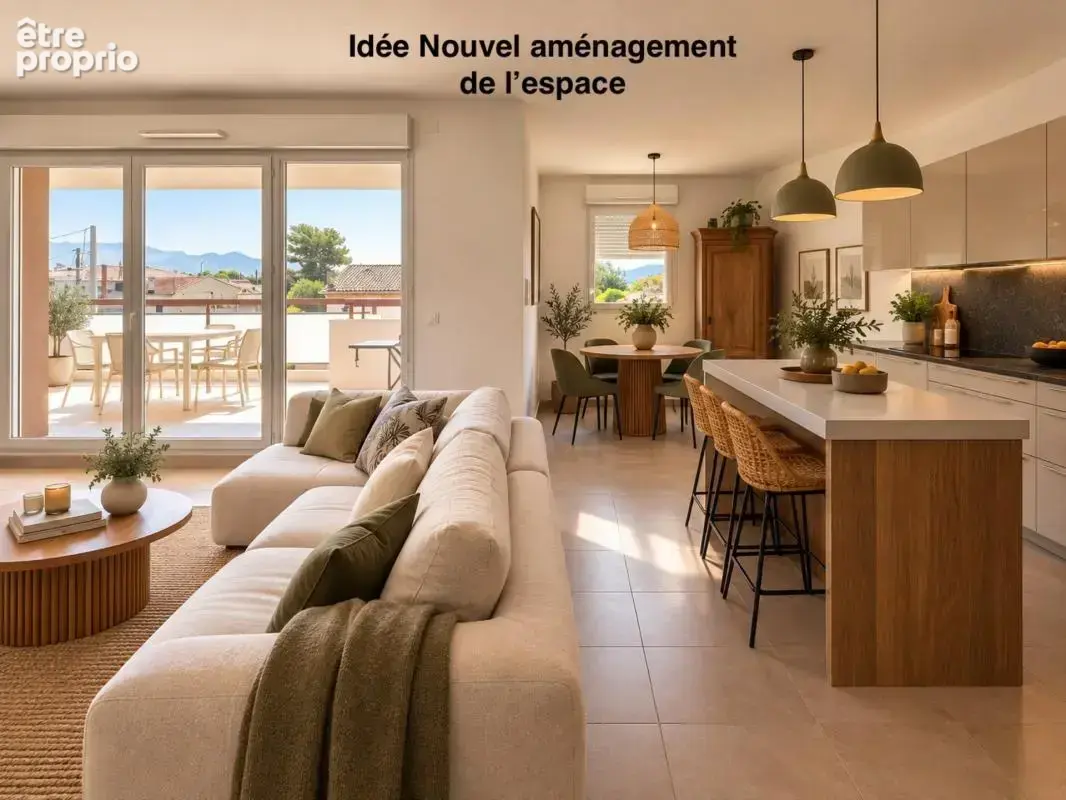Appartement T4 Marseille 13e (Château-Gombert) – 85 m², Terrasse 41 m², Dernier Étage - photo 4