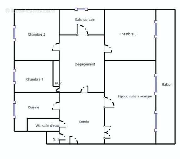 Appartement à LYON-6E