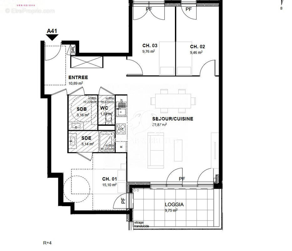 Appartement à VENISSIEUX