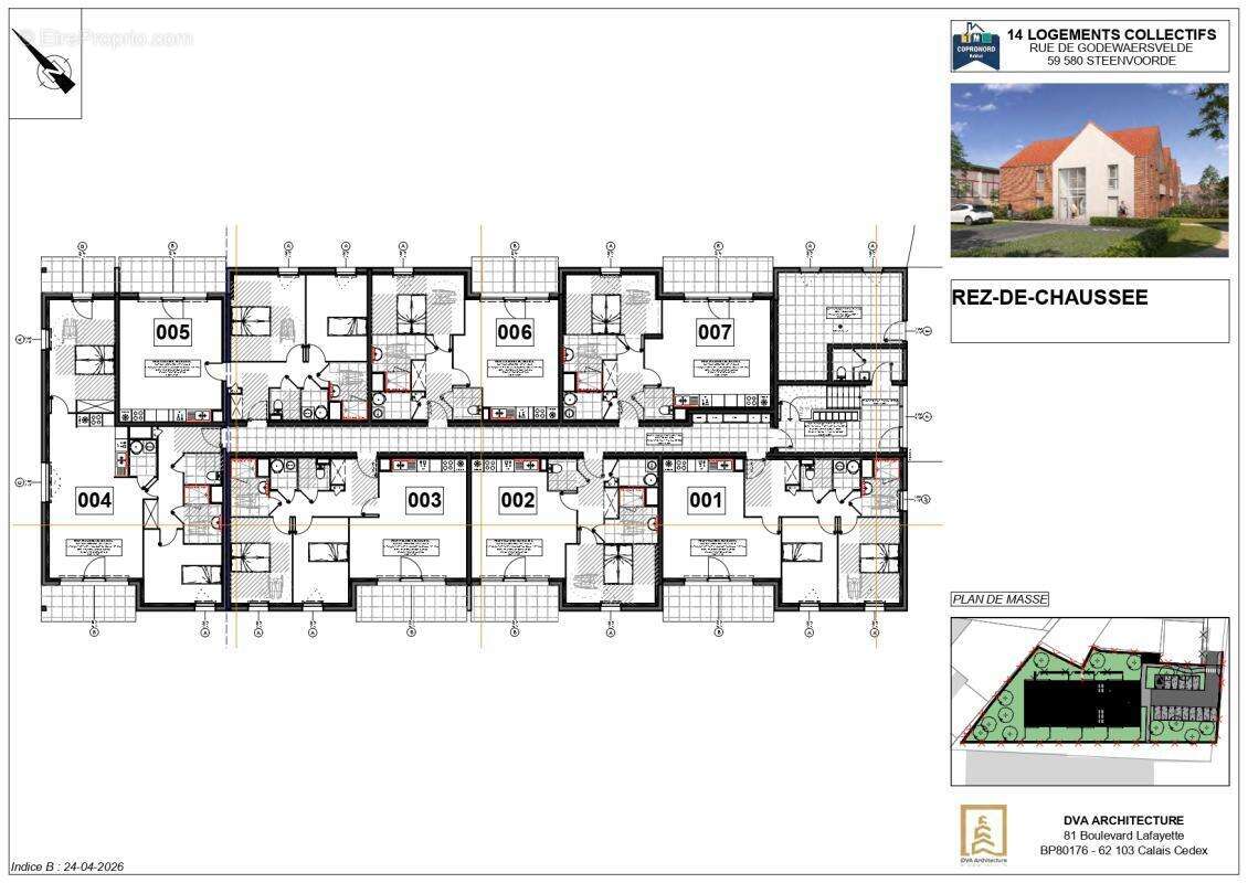 Appartement à STEENVOORDE