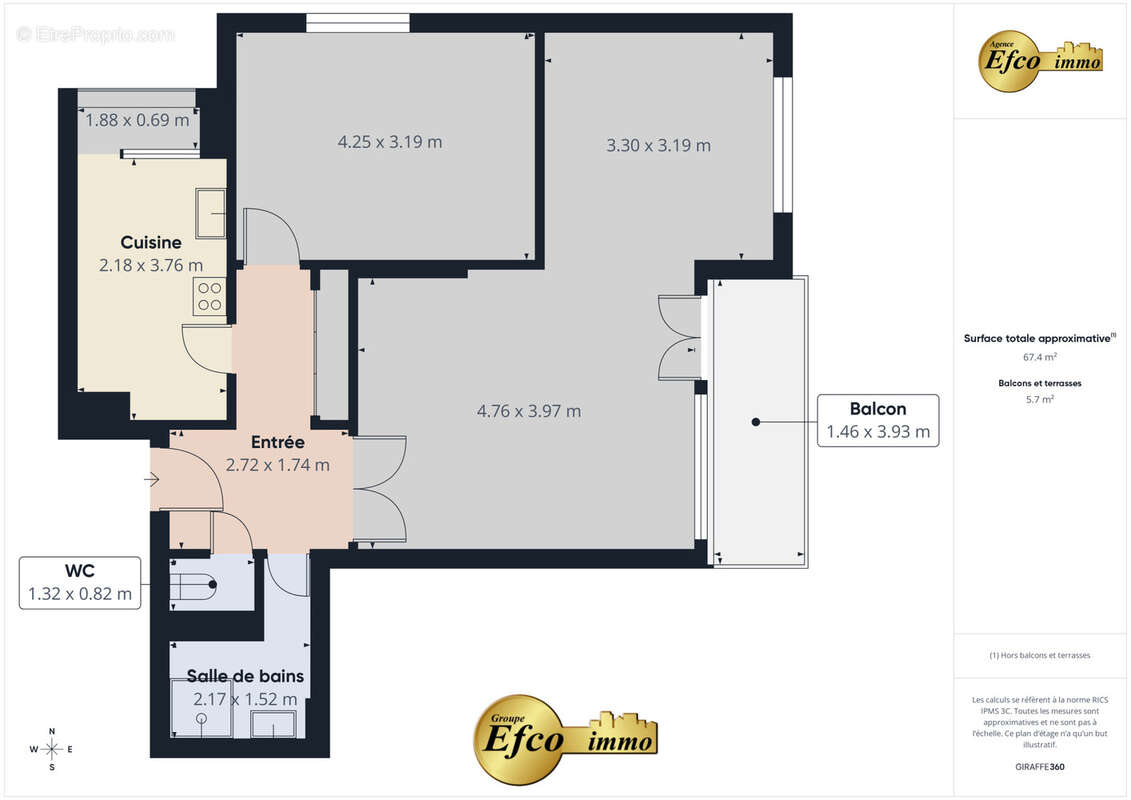 Appartement à MULHOUSE
