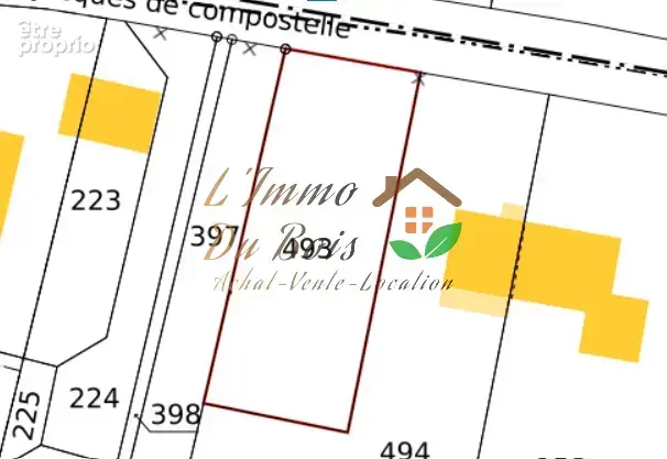 Terrain constructible de 500 m2   Assieu - photo 5