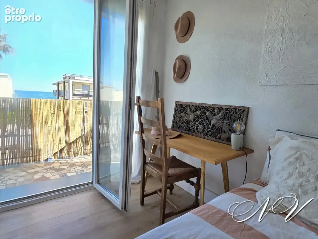 Appartement t2 bis - espace lumineux   2ème ligne mer - photo 2