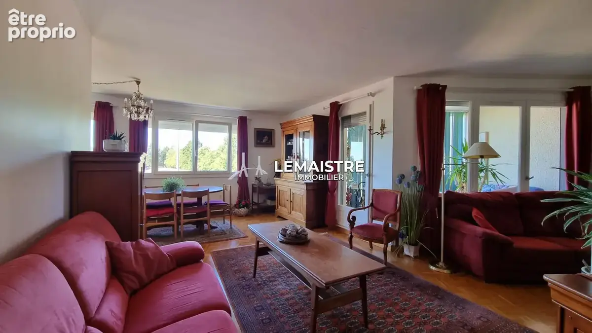 Appartement 87,74 m² Mont-Saint-Aignan  2 chambres  Loggia  Box sécurisé - photo 7