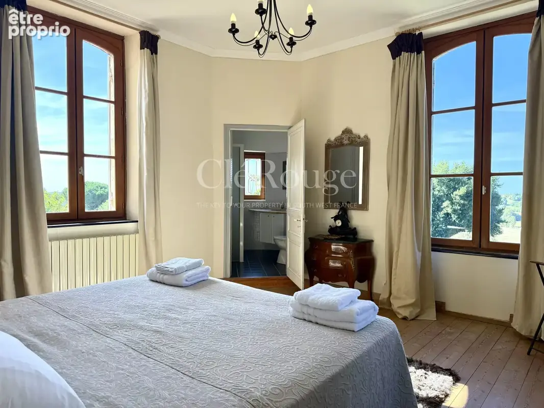 Entre Eymet et Marmande - Château à tourelles du XIXe entièrement restauré, piscine chauffée et 2,7 ha - photo 22