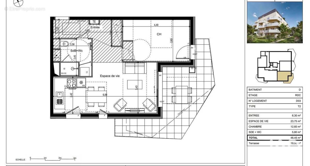 Photo 1 - Appartement à VILLE-LA-GRAND