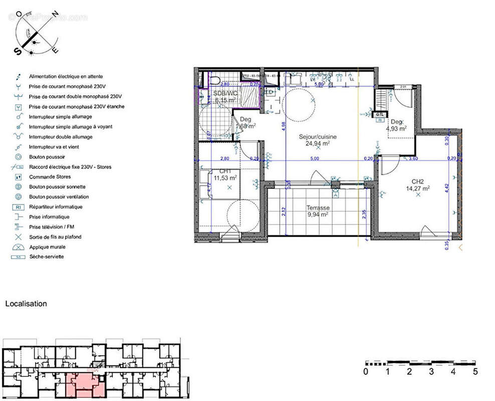 Appartement à TERVILLE