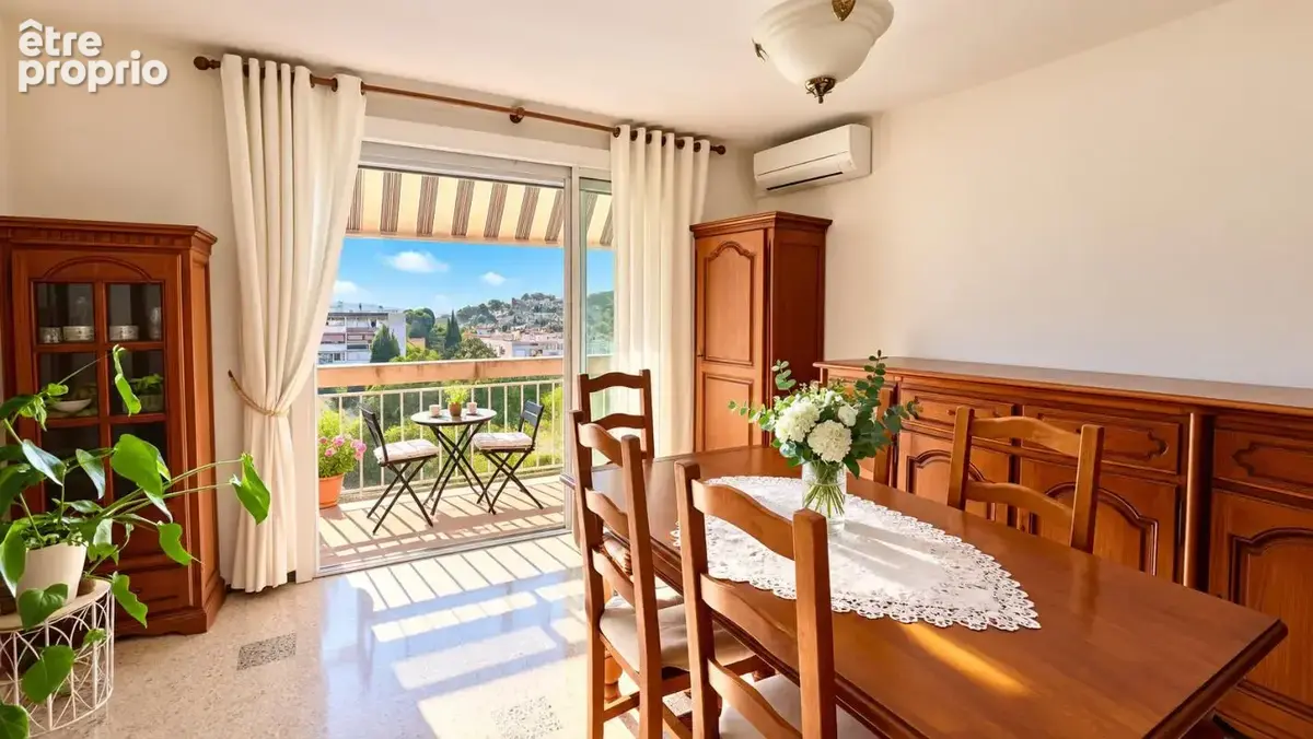 Toulon valbertand - appartement  4 pièces  - superficie  72m² - - photo 8
