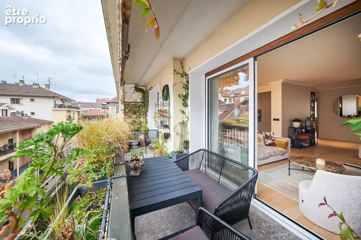 Annecy hyper centre t4 dernier etage - photo 12