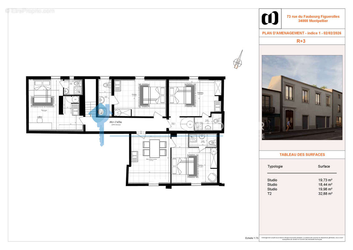 Appartement à MONTPELLIER
