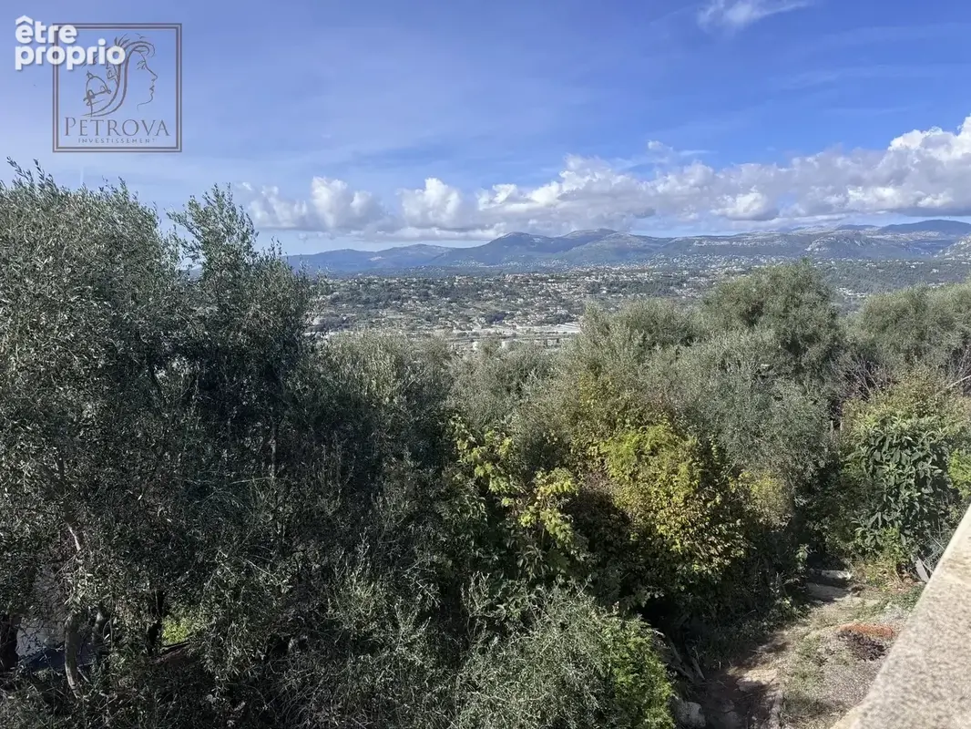 À vendre - nice fabron - terrain constructible - vue mer panoramique - photo 3