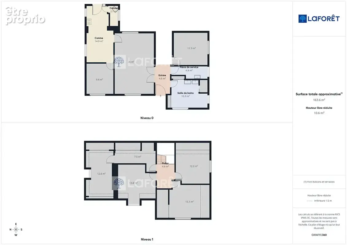 Maison Chateaulin 7 pièce(s) 132 m2 - photo 3