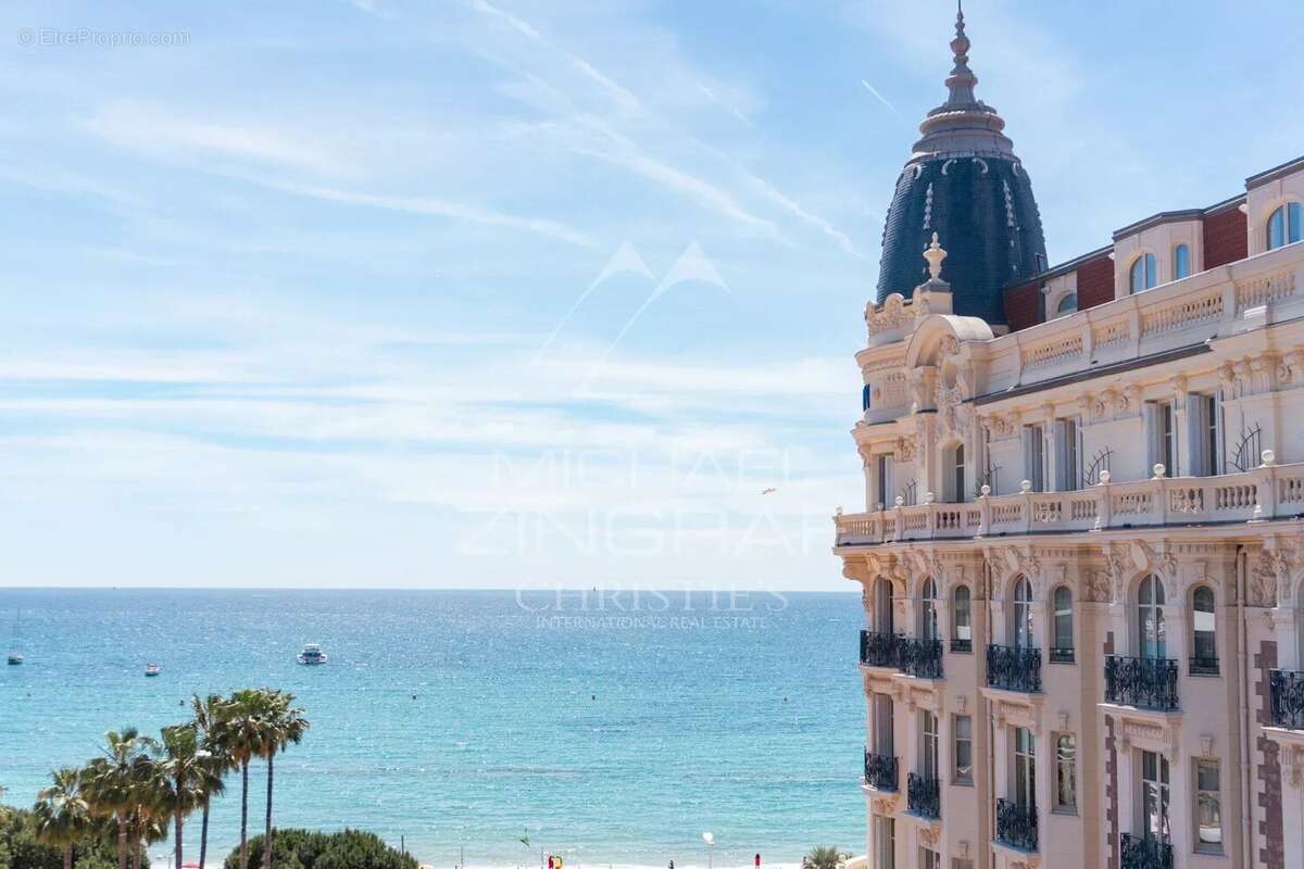 EXCLUSIVITE - CANNES Proche Carlton - Appartement d'exception avec spacieuse terrasse  vue mer - photo 2