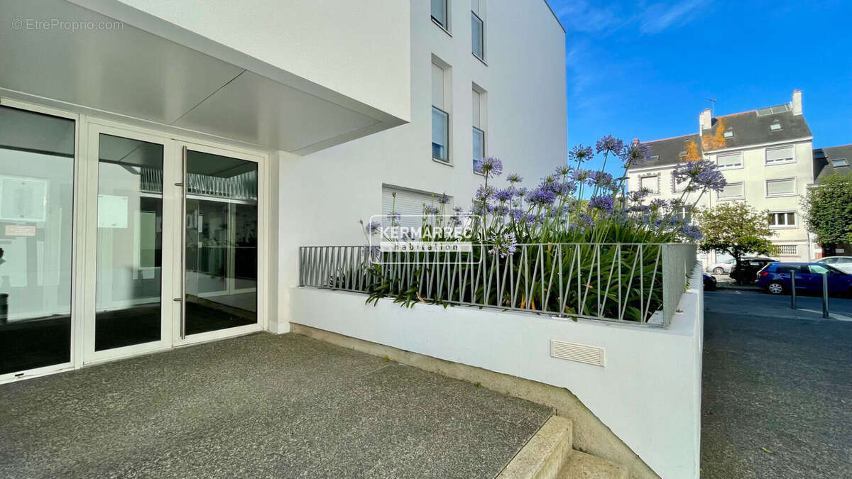 Saint-nazaire - jardin des plantes - t3 - 59.60 m² - grande terrasse - photo 12