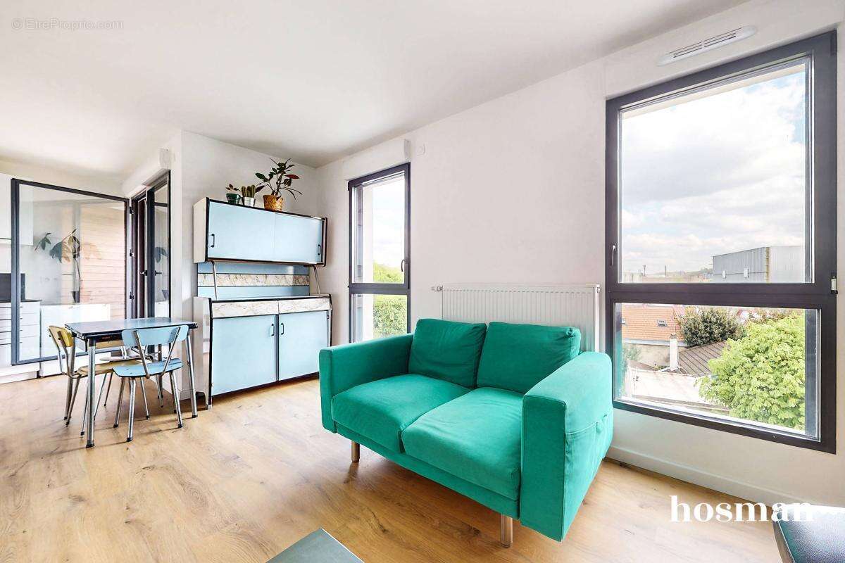 Charmant 3 pièces de 63m2 - En étage élevé, avec balcon et ascenseur - Rue Diderot, Pantin - photo 2