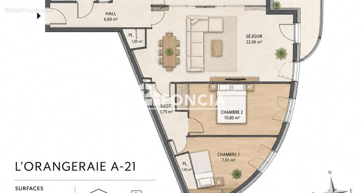 Appartement à THONON-LES-BAINS