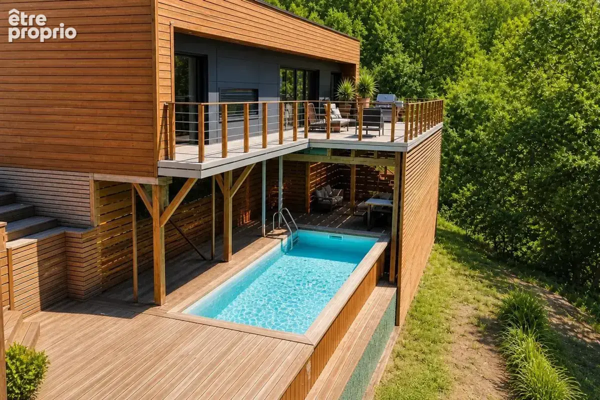 Magnifique Maison Contemporaine en Bois - 106,17  m² - photo 13