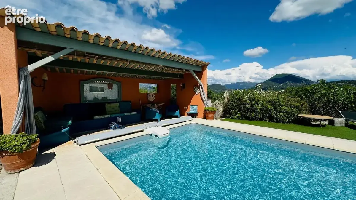 À vendre - superbe propriété villa 192m² terrain 3900m² piscine vues imprenables  mont ventoux  secteur vaison - photo 34
