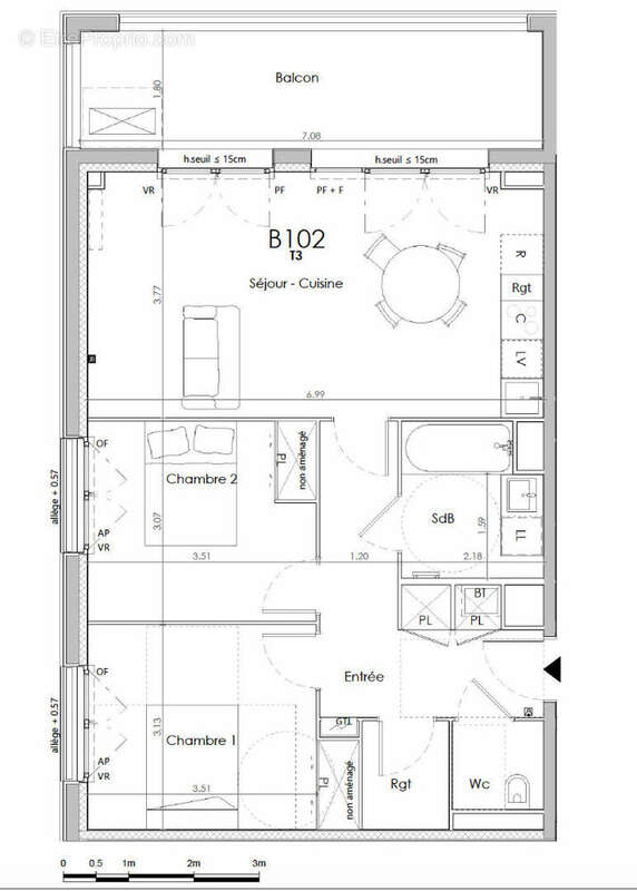 Appartement à CASTELGINEST