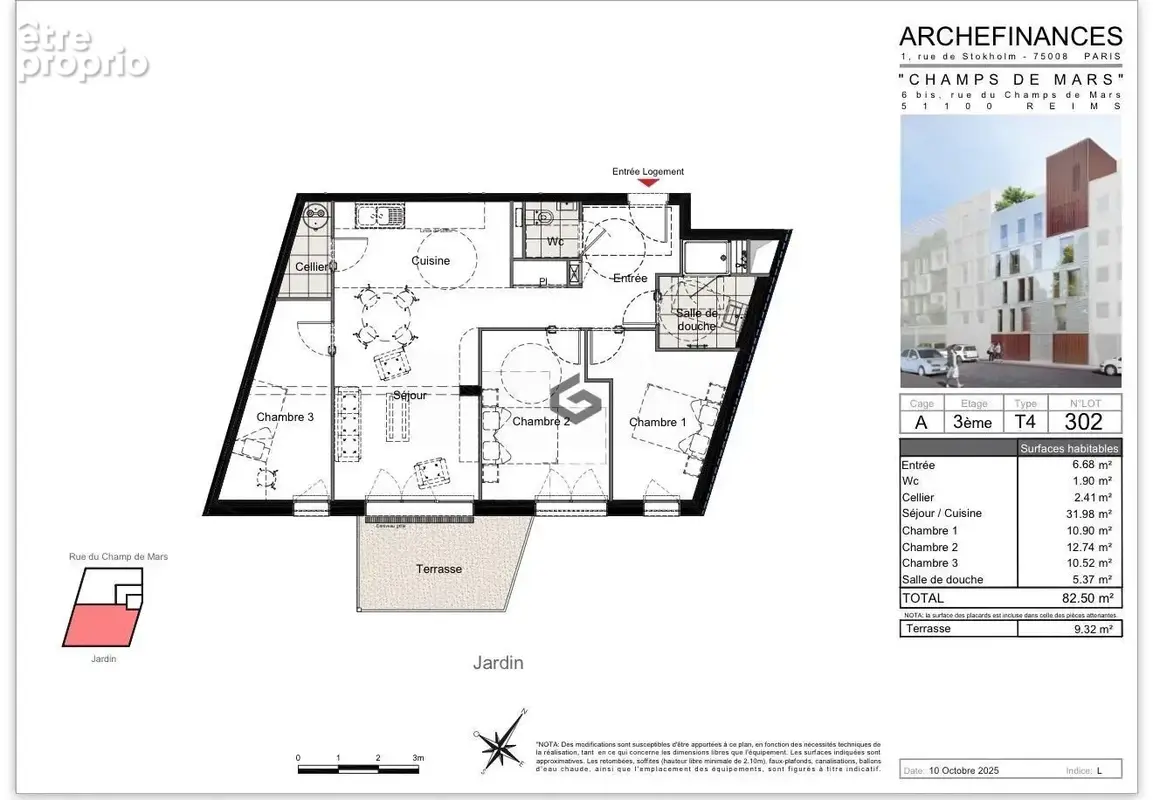 Appartement à REIMS