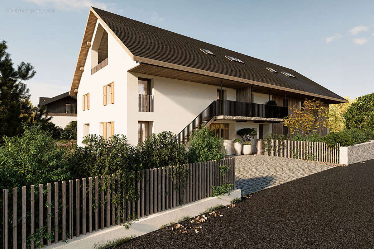 T3 duplex avec jardin de 173.80 m² Annecy-le-Vieux, secteur Sur les Bois - photo 2