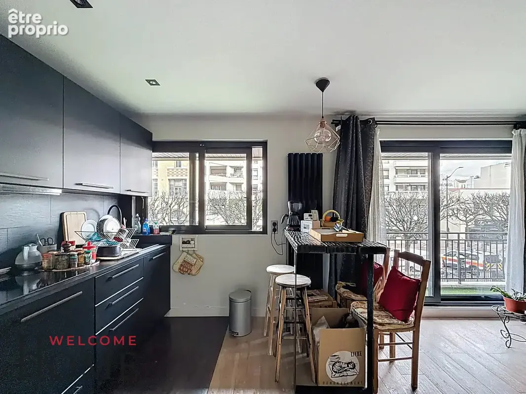 Levallois-parc de la planchette-t2 avec balcon - photo 2