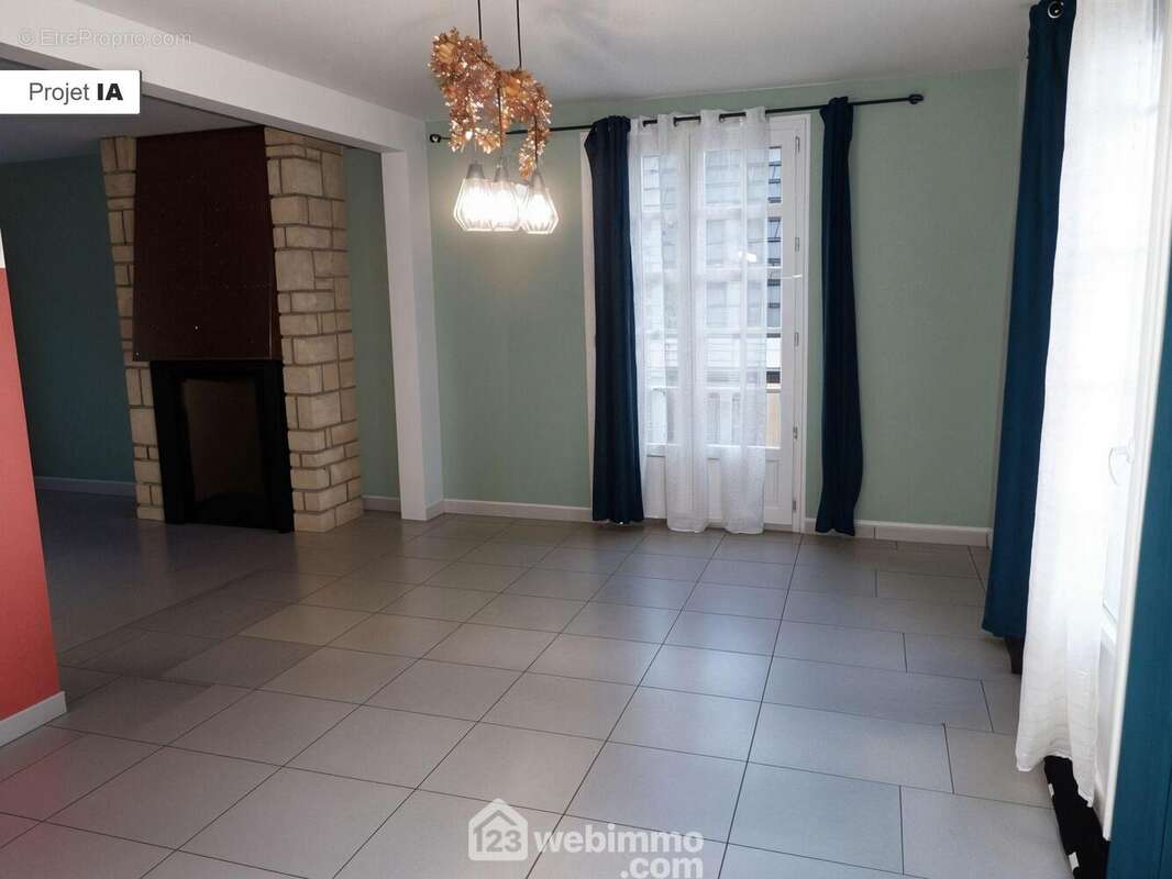 Ici, l'espace salle à manger à proximité de... - Maison à BIHOREL