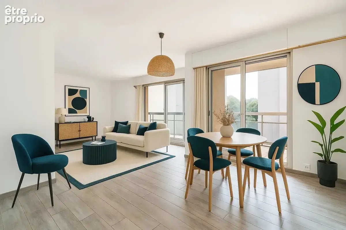 Mairie de courbevoie - 4 pieces  avec large balcon, cave et possibilite  parking - photo 2