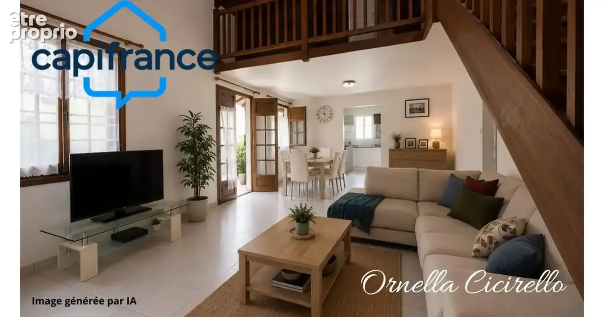 EXCLUSIVITÉ : Maison à vendre 4 pièces avec jardin - photo 4
