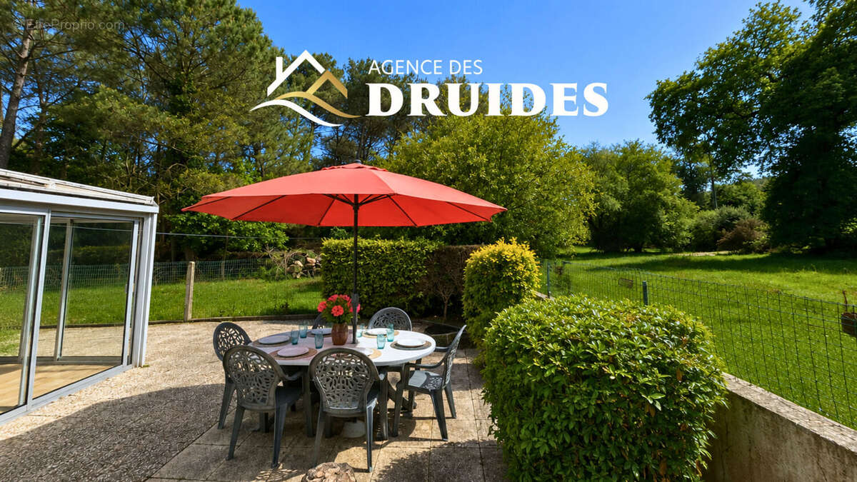 A vendre Saint-Philibert - Maison 106 m² - 3 chambres - Jardin, véranda - Proche rivière et mer - Beau potentiel - photo 2